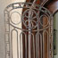 Laser cut door grill, private residence