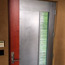 Custom metal, wood and glass door, private residence
