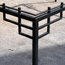 Steel coffee table frame