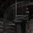 Steel spiral staircase (in progress), private residence